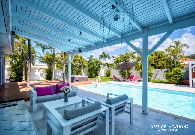 Villa à Le Gosier - Aline, villa avec piscine et jacuzzi