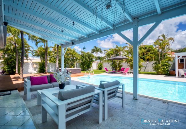 Villa à Le Gosier - Aline, villa avec piscine et jacuzzi