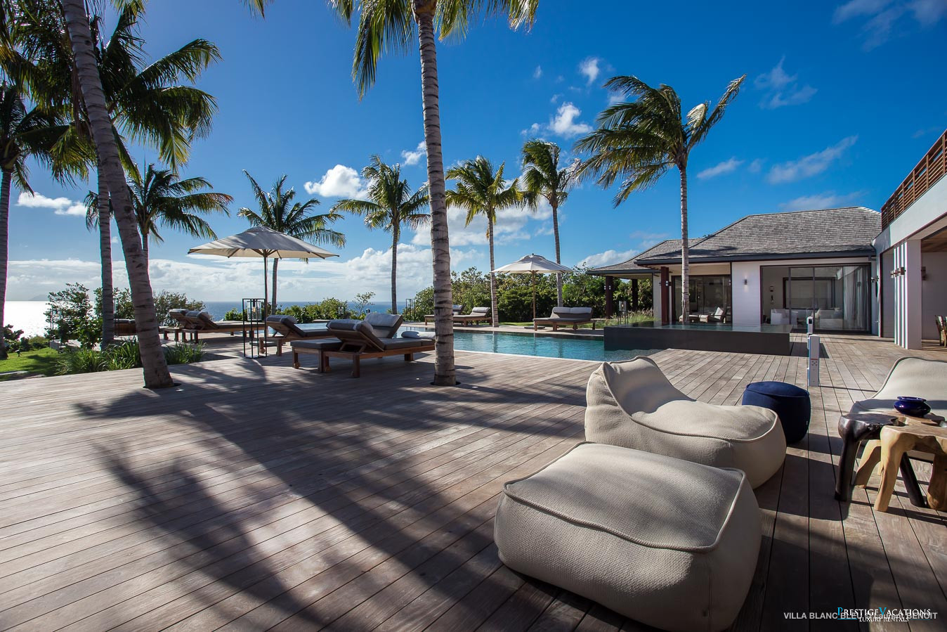 villa à Saint Barthélemy - Blanc Bleu