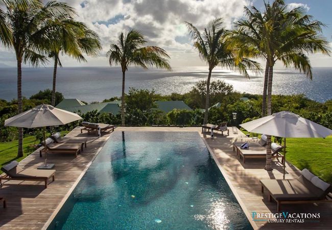 Villa à Saint Barthélemy - Blanc Bleu
