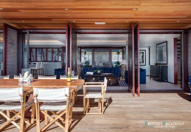 Villa à Saint Barthélemy - Blanc Bleu