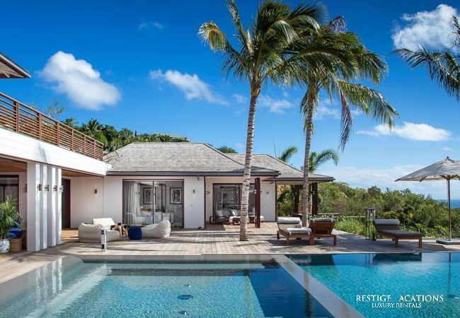 Villa à Saint Barthélemy - Blanc Bleu