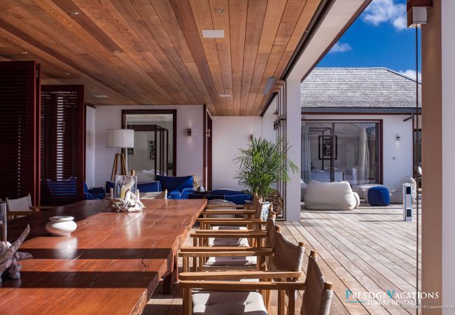 Villa à Saint Barthélemy - Blanc Bleu