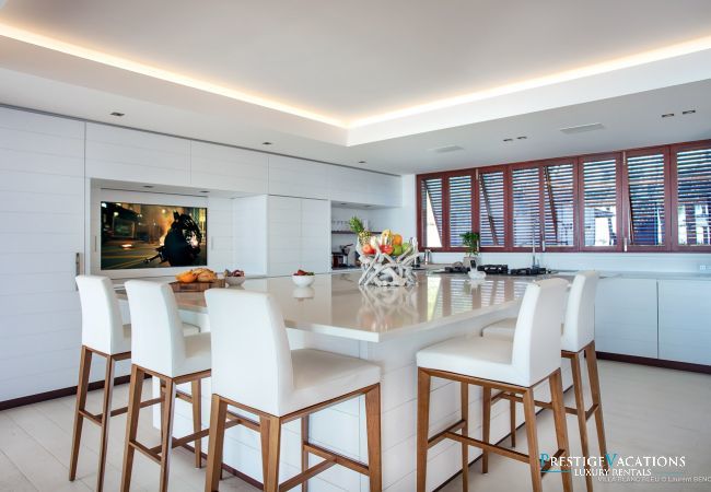 Villa à Saint Barthélemy - Blanc Bleu
